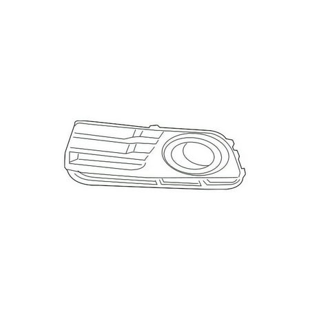 Genuine OE Audi Outer Grille - 8R0-807-682-J-BMT