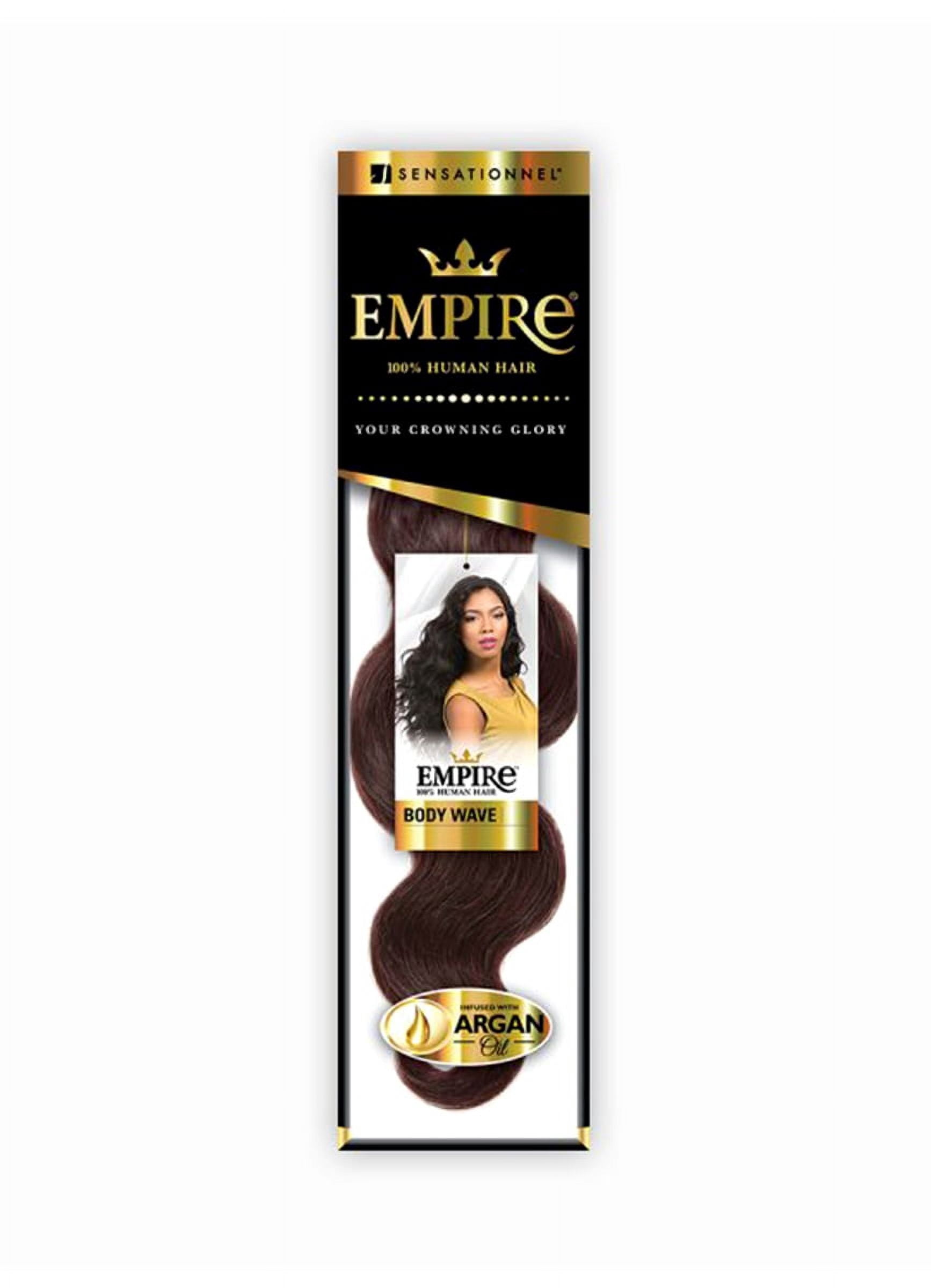 Empire Body Wave Weave Human Hair Wig By Sensationnel EMPIREBODYWAVE / 1B - Off Black / 14" Beauty Supply Products
