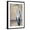 Black Frame, variant on Art.com Blue Heron II Art Print by Patricia Pinto, White Frame Wall Art, 17" x 23"