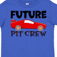 thumbnail image 4 of Inktastic Future Pit Crew Red Race Car Boys or Girls Toddler T-Shirt, 4 of 5