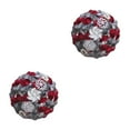 thumbnail image 2 of Baohd Wide Application Wedding Bouquets Elegant For All Occasions Low Maintenance Dark red + darkgray 2Set, 2 of 6