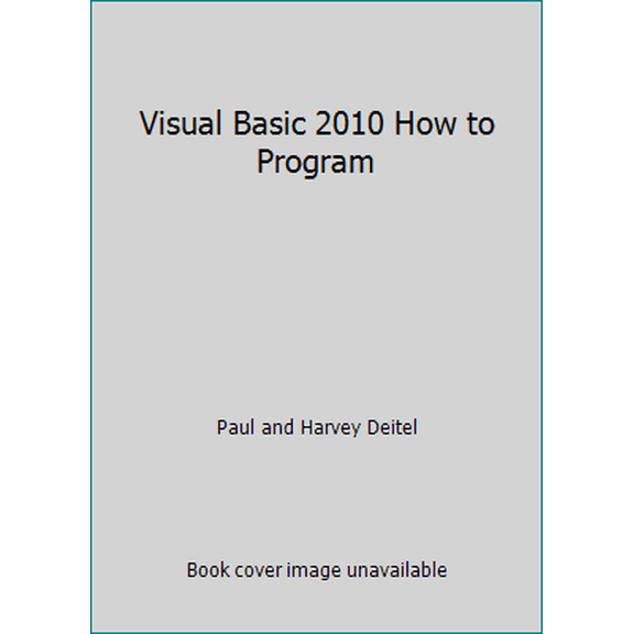 Pre-Owned Visual Basic 2010 How to Program (Paperback) 0132551608 9780132551601