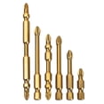 thumbnail image 5 of Colaxi 6Pcs Screwdriver Bits,Phillips Bits Drill Bit 1/ Shank Alloy Steel Bits for Electrician, DIY , Home, 5 of 10