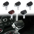 thumbnail image 3 of Gear Shifter Knob, Universal Fit For Most Manual And Automatic Cars Trucks Suvs, Aluminum Alloy With Carbon Fiber Texture, Ergonomic Design For Comfortable Grip And, 3 of 3