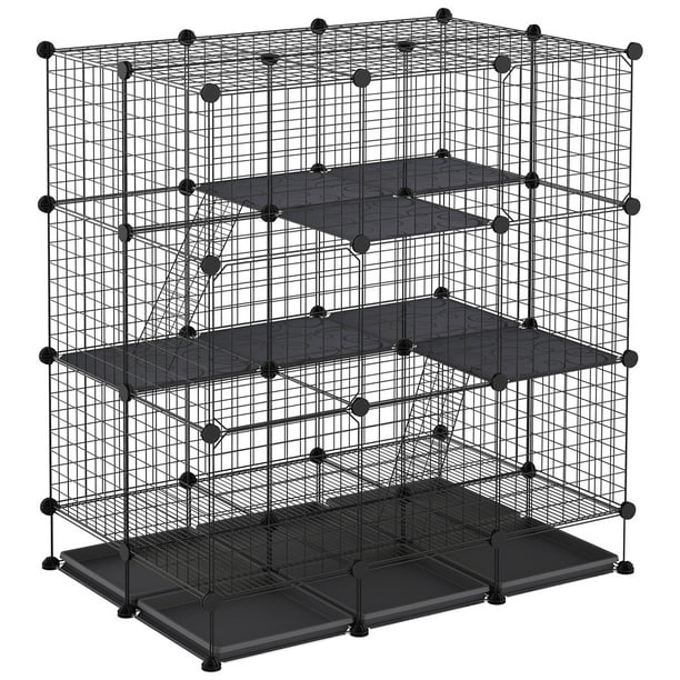Petite Cage rectangulaire en Fil métallique pour Petits Oiseaux et