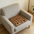 thumbnail image 7 of Premium Plush Seat Cushion with Non-Slip Rubber Backing 14x14 Inch, Extra Soft Flock Fabric Floor Pillow for Hard Chairs and Floors, Versatile Comfort Pad for Home Office Outdoor, 7 of 7