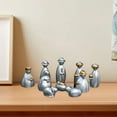 thumbnail image 6 of 10 Pieces Religious Sculpture Nativity Scene Manger Figures Collectible Artwork for Holiday Fireplace Decor, 6 of 9