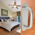 thumbnail image 3 of Heavy Duty Stainless Steel Pull Push Door Handles - 2 Pack for Barn & Fire, 3 of 10
