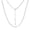 Gold, variant on Paperclip Chain for Charms in 14KT Gold Plated Sterling Silver