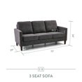 thumbnail image 3 of New Upholstered Couch &ndash; Couches for Living Room  - Living Room Furniture My Lux Decor Round, 3 of 7