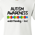 thumbnail image 4 of Inktastic Autism Awareness Understanding and Love with Puzzle Pieces Youth T-Shirt, 4 of 5