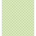 thumbnail image 3 of Ambesonne Geometric Duvet Cover Set, Green Quatrefoil Shapes, 2-Calking, Pastel Green, 3 of 7