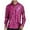 Hot Pink, variant on HXWCHs Men's formal Dress Shirt with Sequins Butofns and Glitter Lapel for Business Casual Work Party Attire L Hot Pink
