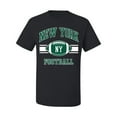 thumbnail image 2 of City of New York NYJ American Football Fantasy Fan Sports Men's Graphic T-Shirt, Black, Large, 2 of 3