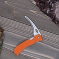 thumbnail image 5 of Maxam Stainless Steel Hawkbill Blade -  Easy-Grip G10 Handle, Steel Back, Pocket Clip, 5 of 6