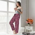 thumbnail image 5 of Pajama Pants Women - pink cute Leopard print Soft Breathable Sleep & Lounge Pants for Women, Comfy Casual Pj Pants Bottoms with Pockets, 5 of 7
