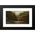 thumbnail image 2 of Robert S. Duncanson 14x10 Black Modern Framed Museum Art Print Titled - Mountain Pool (1870), 2 of 5