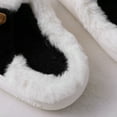 thumbnail image 6 of Otqutp Toddler Comfortable Shoes Kids Shoes Bedroom Home Cartoon Cow Cotton Shoes Winter Indoor Outdoor Slippers for Boys Girls 4 to 12 Years, 6 of 8
