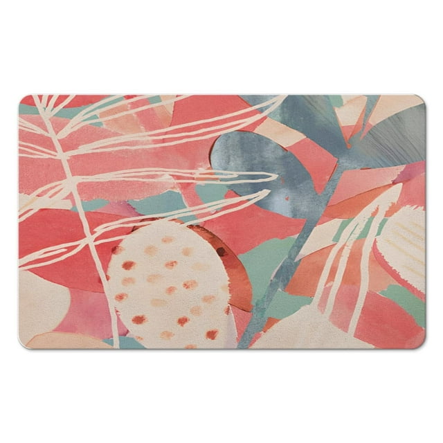 Lahome's Boho Botanical Printed Non-Slip Rug – Soft, Washable & Perfectly Sized for Any Room!