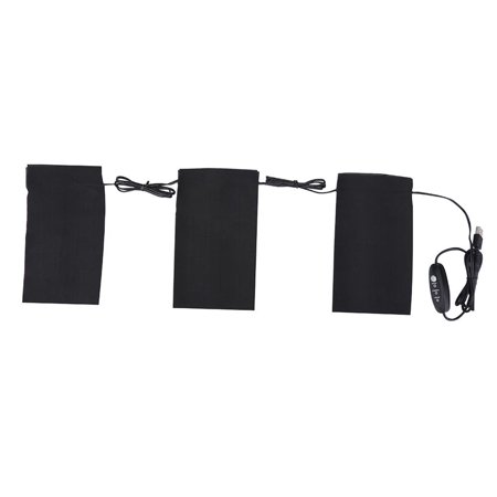 1PC USB Warm Paste Pads Fast\-Heating Fiber Heating Pad Safe Heating Warmer Pad For Cloth Vest Shoes Socks