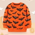 thumbnail image 2 of Yuncity Boys Sweatshirt Autumn Hoodie Halloween Hoodie Knitted Round Neck Long Sleeve Jacket Sweatshirts 18-24 Months, 2 of 8