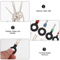 thumbnail image 2 of Nishuna 73pcs Car Terminal Removal Tool Kit Wire Connector Pin Release Extractor Puller, 2 of 6