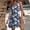 Multicolor#2, variant on Drovellove Women Beach Vacation Swim Coverup Chiffon Sundress 2026, V Neck Sleeveless Floral Print Solid Color Plus Size Summer Dresses, Loose A-Line with Pockets