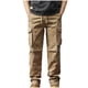 thumbnail image 2 of Puntoco Pantalones casuales largos para hombre Pantalones casuales de moda para exteriores para hombre Pantalones cargo largos de color sólido con múltiples bolsillos, 2 of 5