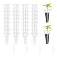thumbnail image 1 of 100 cestas de cultivo hidropónico, cestas de repuesto compatibles con hidroponía con 100 etiquetas de plantas, 1 of 5