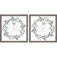 thumbnail image 1 of Great Art Now Live in Love & Act in Grace by Elizabeth Tyndall, 2 Piece Framed Art Set Each 13"W x 13"H, 1 of 3