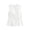a-404White90, variant on Womens Solid Color Crew Neck Sleeveless Peplum Vest Zip Front Fitted Blouse For Office Work Formal Events Everyday Outings Black M