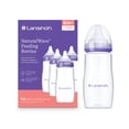 thumbnail image 1 of Biberones Anticólicos Lansinoh para Bebés Lactantes, 325 ml, Paquete de 4, con 4 Tetinas de Flujo Rápido, Talla F, 1 of 8
