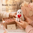 thumbnail image 6 of Cute White Soft Ghost Figurines as Desktop Ornaments, Mini Spooky Statue Decorations for Home Bedrooms, Living Rooms, Wall Shelves and Various Halloween Party Tabletop Layouts, White, 6 of 8