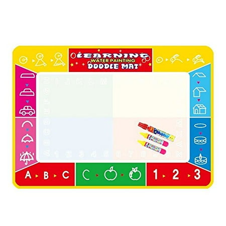 Water Drawing Mat Aqua Doodle Mats Educational Toy For Kids Water