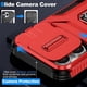 thumbnail image 5 of Funda para GANGXUN iPhone 14 Pro Max - Soporte metálico, Función magnética, Rojo, 5 of 5