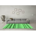 thumbnail image 3 of Ahgly Company Indoor Rectangle Abstract Emerald Green Modern Area Rugs, 2' x 3', 3 of 4