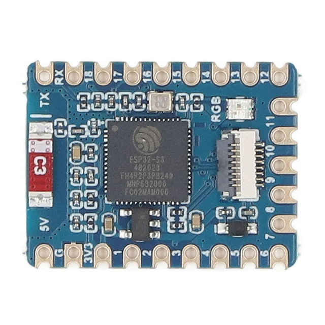 Mini Development Board for ESP32-S3 Chip, 240MHz Dual-Core CPU Module, Support 2.4GHz Wireless WiFi
