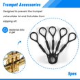 thumbnail image 4 of 5Pcs Musical Instruments Trumpet Slide Stopper Silicone Stopper Ring Trumpet Accessory Replacement, 4 of 7