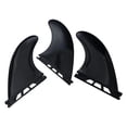 thumbnail image 1 of 3x Aletas de tabla de surf de liberación rápida Reemplazo Profesional Premium Portátil Accesorio de alto rendimiento Fácil de instalar Negro, 1 of 8