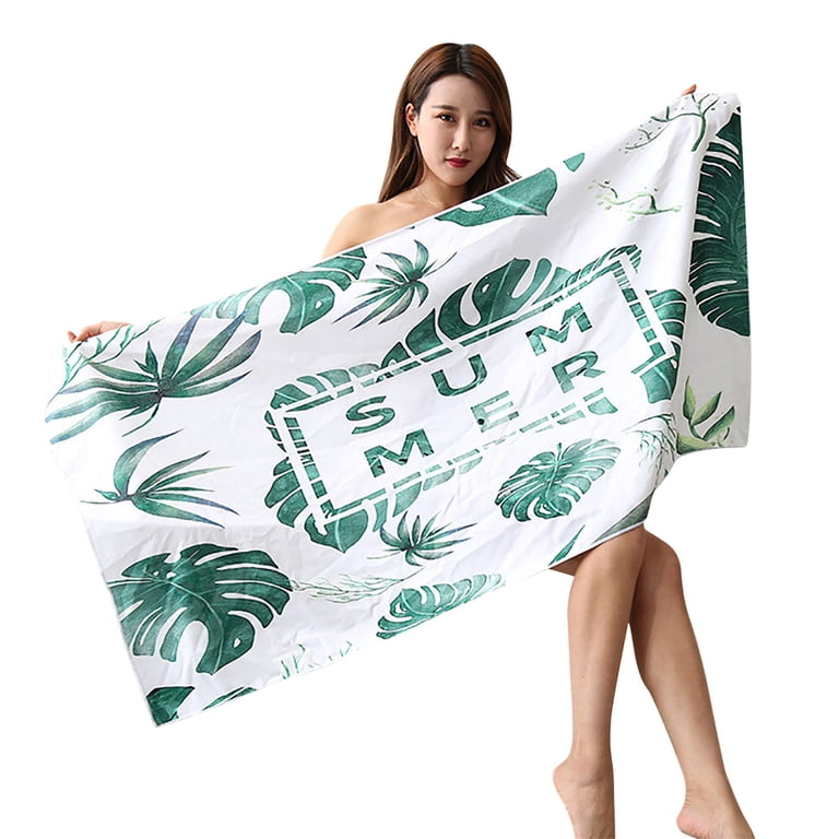 Vnurnrn 80s Style Boxer Dog Beach Towel - Oversized Quick Dry Sandproof Towel With Storage Bag, 30x60 Or 71x31 Inch