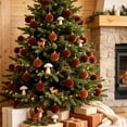 thumbnail image 4 of TMOYZQ 10 PCS Christmas Balls Bulk Shatterproof Plastic Christmas Tree Decorations for Decorative Hanging Baubles 3.1in, 4 of 7
