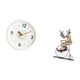 thumbnail image 5 of Reloj de pared,Reloj de pared decorativo,moderno y elegante.,Figuras de payaso,Escultura de payaso como adorno de mesa,Colección de estatuillas de payasos adorables, 5 of 8