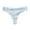 Blue, variant on vigerkar Women's Cute Cotton Thong Underwear, Panties for Women (Blue, L)