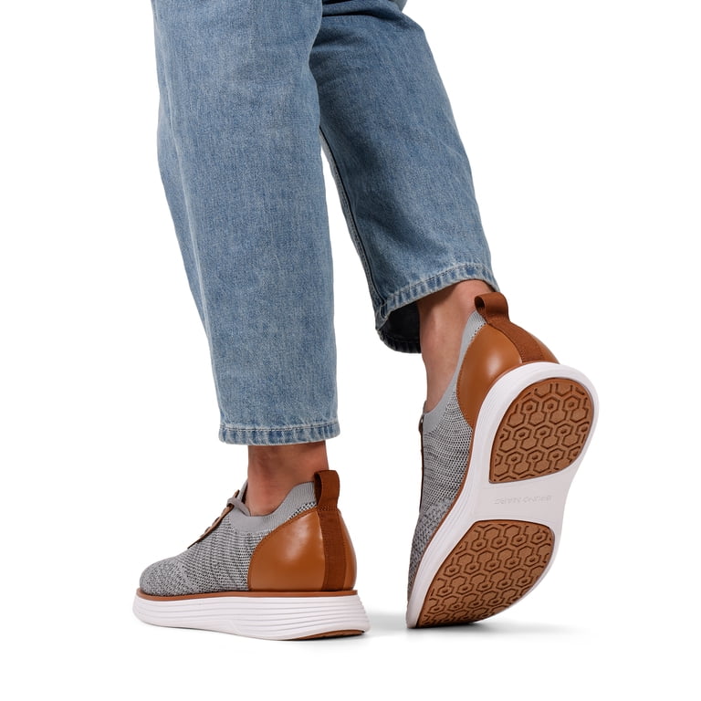 ⚡ Men\'s Brown Grey Max Flex Fashion Dress Sneakers Oxfords Classic Casual Shoes Amazon.com | Bruno Marc Men main image 3
