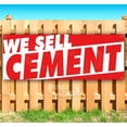 thumbnail image 1 of We Sell Cement 13 oz Vinyl Banner With Metal Grommets, 1 of 4