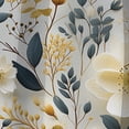 thumbnail image 4 of Designart "Nordic Floral Whirlwind" Floral Blackout Curtain Single Panel, 4 of 4