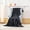 Black, variant on RUIKASI Fleece Gray Blanket Twin - Fluffy Twin Size Blanket for Sofa, Warm Blanket for Sofa, Office, 60x80 Inches