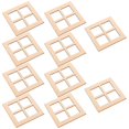 thumbnail image 5 of Wooden Doll House Window Mini Window Model for Decoration 10Pcs, 5 of 5