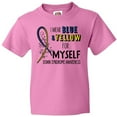 thumbnail image 3 of Inktastic I Wear Blue and Yellow for Myself- Down Syndrome Awareness Youth T-Shirt, 3 of 5