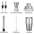 thumbnail image 2 of Shaker à Cocktail en Acier Inoxydable 750ml Outils de Barman 6 Pcs Walkbee 1188 B, 2 of 5